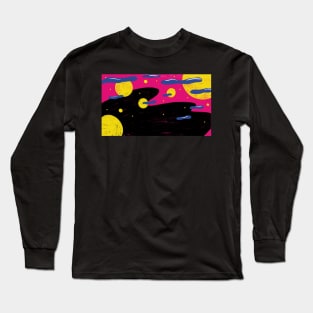 Pink cosmos Long Sleeve T-Shirt